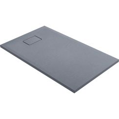 Oltens Bergytan cădiță de duș dreptunghiulară 120x70 cm gri 15102700