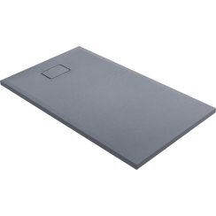 Oltens Bergytan cădiță de duș dreptunghiulară 140x80 cm gri 15106700