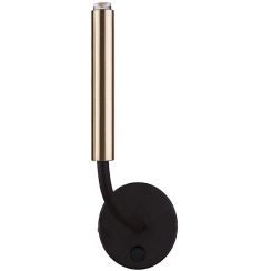 Nowodvorski Lighting Stalactite plafonier 1x10 W negru-alamă 8352