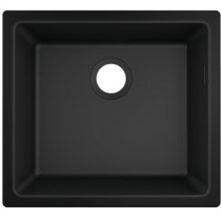 Hansgrohe S 51 chiuvetă din granit 50x45 cm negru 43431170