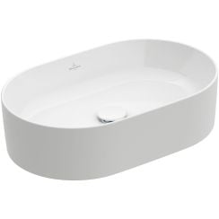 Villeroy & Boch Collaro lavoar 56x36 cm oval de blat alb 4A1956RW