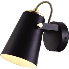 Kaja Noka lampă de perete 1x25 W negru K-8114