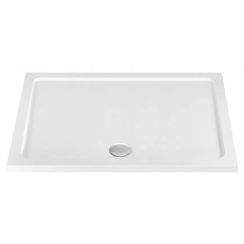 Rea Savoy cădiță de duș dreptunghiulară cu sifon 100x80 cm alb REA-K5332
