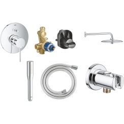 Set cap de duș Grohe Euphoria 26459000, baterie cadă-duș Grohe Essence 19285001, 33961000, 27400000, 28628000, 28364000