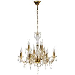 Candellux Maria Teresa lampă suspendată mai mult de 6x40 W auriu 39-95841