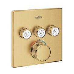 Grohe Grohtherm SmartControl baterie cadă-duș ascuns da Brushed Cool Sunrise 29126GN0