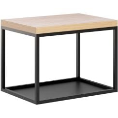 Baltica Design Hege consolă 60x35x45 cm negru-stejar 5904107906508