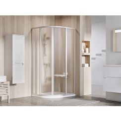 Ravak Supernova cabină de duș 90x90 cm semicircular satin mat/ 3117OU02ZG