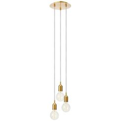 Markslöjd Bronx lampă suspendată 3x60 W maro 108099