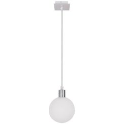 Candellux Oden lampă suspendată 1x40 W alb-crom 31-03232