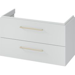 Cersanit Larga dulap 99.4x44.4x57.2 cm dulap atârnat sub chiuvetă gri S932-078