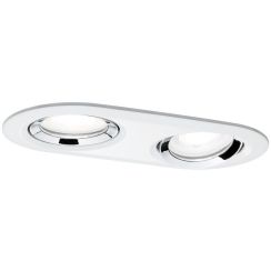 Paulmann Nova lampă încorporată 2x6 W alb-crom 93675