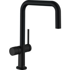 Hansgrohe Talis M54 baterie bucătărie pe picior negru 72807670