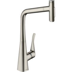 Hansgrohe Metris Select M71 baterie bucătărie pe picior oţel inoxidabil 73816800