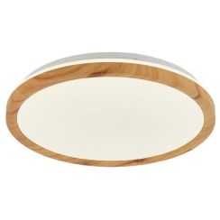 Ledea Kato plafon 1x32 W alb-lemn 50333115