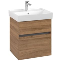 Villeroy & Boch Collaro dulap 51x41.4x54.6 cm dulap atârnat sub chiuvetă stejar C00700RH