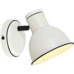 Candellux Zumba plafonier 1x40 W alb 91-72115