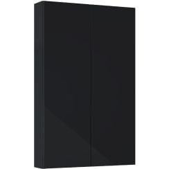 Elita For All dulap 50x12.6x80 cm laterala pe perete negru RE140500063510