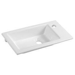 Aqualine Zuno lavoar 50x25 cm dreptunghiular alb 9050