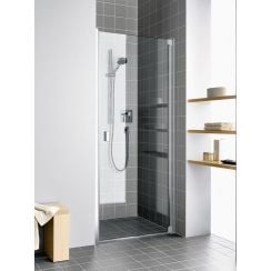 Kermi Raya uși de duș 90 cm înclinabilă argint luciu/sticlă transparentă RA1WR09020VPK