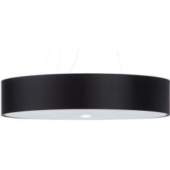 Sollux Lighting Skala lampă suspendată 6x60 W negru SL.0804
