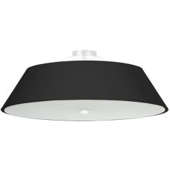 Sollux Lighting Vega lampă de tavan 5x60 W negru SL.0768