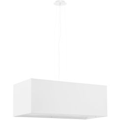 Sollux Lighting Santa Bis lampă suspendată 3x60 W alb SL.0779