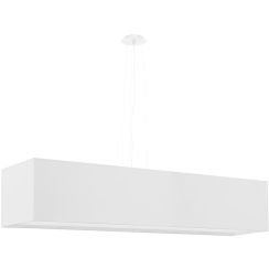 Sollux Lighting Santa lampă suspendată 5x60 W alb SL.0781