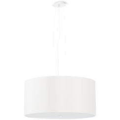 Sollux Lighting Otto lampă suspendată 5x60 W alb SL.0743