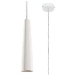 Sollux Lighting Electra lampă suspendată 1x40 W alb SL.0845
