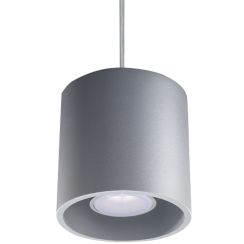 Sollux Lighting Orbis lampă suspendată 1x40 W gri/frasin SL.0052