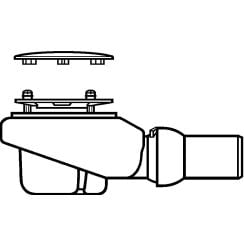 Villeroy & Boch Tempoplex Plus sifon cădiță duș 92260061