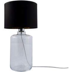 Zuma Line Samasun Transparent veioză 1x60 W negru 5502BKGO