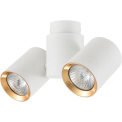 Light Prestige Boston lampă de tavan 2x50 W alb LP-741/2WWH/GD