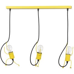 Emibig Bobi lampă suspendată 3x60 W negru 536/3