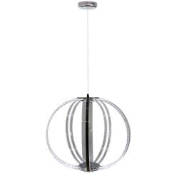 Candellux Cansas lampă suspendată 1x35 W crom 31-43955