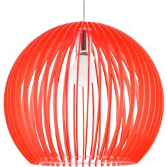 Candellux Haga lampă suspendată 1x60 W roșu 31-50413