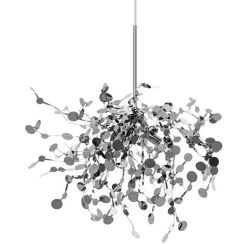 King Home Monete lampă suspendată 3x40 W crom JD8653-1.CHROM