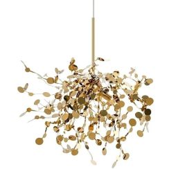 King Home Monete lampă suspendată 3x40 W auriu JD8653-1.GOLD