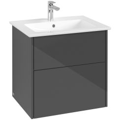 Villeroy & Boch Finero lavoar cu dulap 65 cm gri S00501FPR1