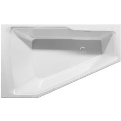 Riho Rethink Space cadă de colț 170x90 cm partea dreaptă alb B113001005