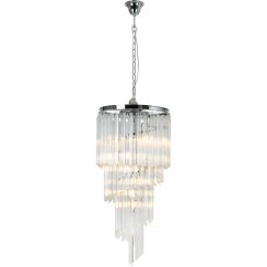 MaxLight Gamma lampă suspendată mai mult de 6x40 W crom P0292