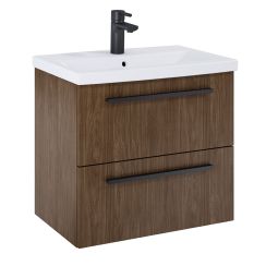Elita Kwadro Plus dulap 56.9x39.6x53 cm dulap atârnat sub chiuvetă nucă 168956