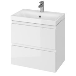 Set dulap Cersanit Moduo S590-004-ECO, lavoar Cersanit Moduo K116-010-ECO