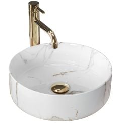 Rea Sami lavoar 35.5x35.5 cm rotund de blat REA-U4522