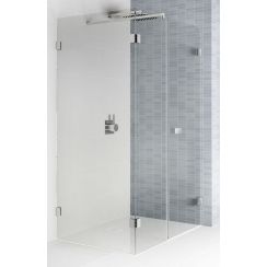 Riho Scandic cabină de duș 90x90 cm pătrat crom luciu/sticlă transparentă G001080120