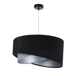 BPS Koncept Galaxy lampă suspendată 1x60 W negru-gri/frasin-argint 060-023