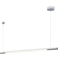 MaxLight Organic lampă suspendată 1x26 W crom P0359D