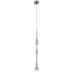 MaxLight Murano lampă suspendată 1x3 W crom P0248