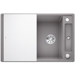Blanco Axia III 45 S chiuvetă din granit 78x51 cm gri/grafit/onix 523185
